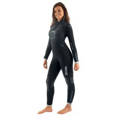 SEAC Space Lady 5 mm Women's Wetsuit, Full-Body Front View