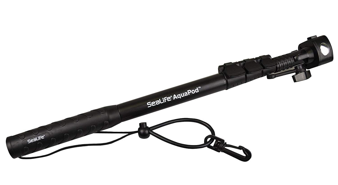 SeaLife SL913 AquaPod Underwater Camera Pole (Black) Beach Cities Scuba