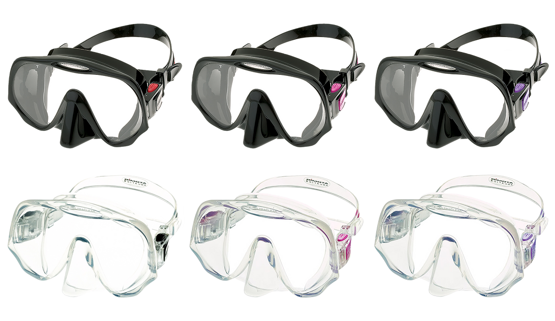 Breathable Outdoor Shirt ATOMIC AQUATICS Frameless 2 Dive Mask - UltraClear Scuba & Snorkeling Mask With Travel Case Cotton Spandex Outdoor Shirt