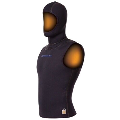 Henderson 7/5mm AquaLock Hooded Vest