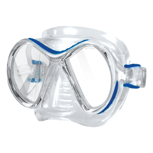 Oceanic OceanVu Mask - Clear & Blue