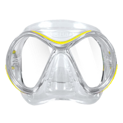 Oceanic OceanVu Mask - Clear & Yellow