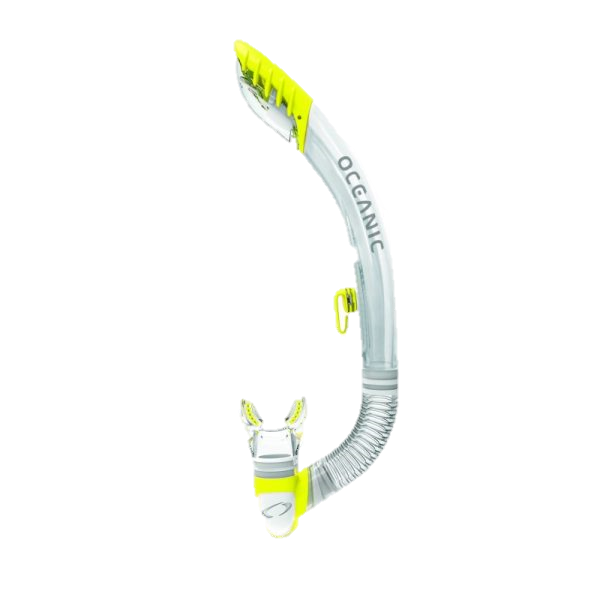 Oceanic Ultra Dry 2 Snorkel - Clear/Yellow