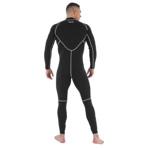 SEAC Carezza 2mm Men's Wetsuit, Full-Body Back View