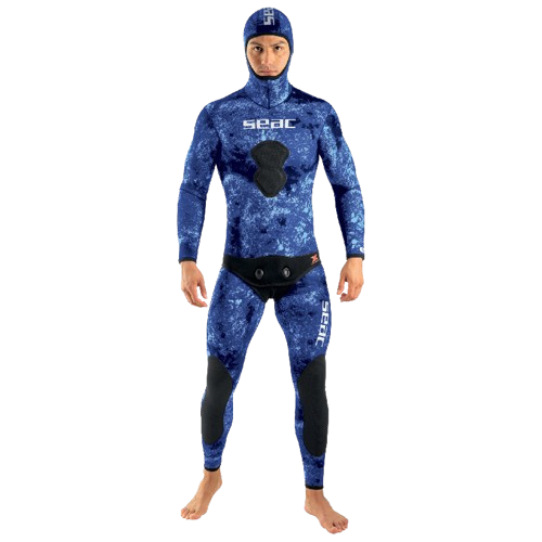 Ghost Blue Men's 3.5mm Jacket, full-body front view
