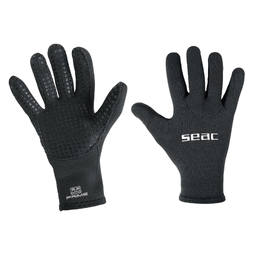 Seac 2mm Prime Glove Front And Back Model