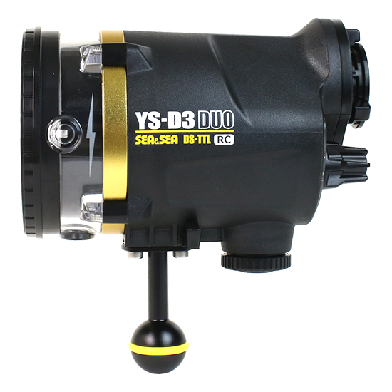 Sea & Sea YS-D3 Duo Strobe - Black & Gold