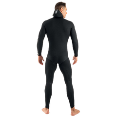 Seac Black Shark 3mm Men's Wetsuit Back View