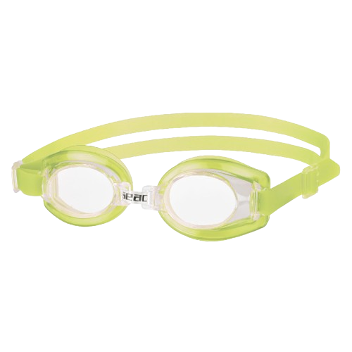 Seac Kleo Swimming Goggles Yellow Front View