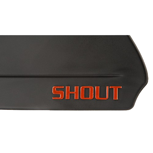 shout logo detail