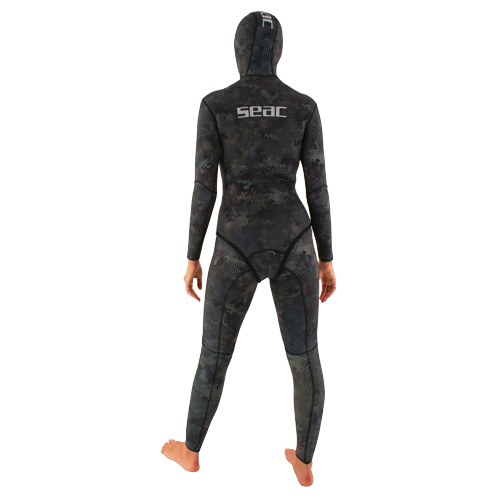 Seac Snake Lady Womans Wetsuit Back View