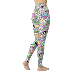 Spacefish Army Eco-Friendly Candy Octopus Legging