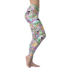 Spacefish Army Eco-Friendly Candy Octopus Leggings