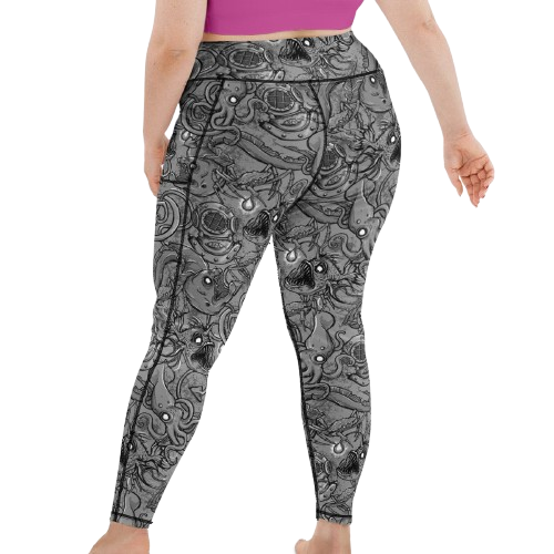 Spacefish Army Eco-Friendly Deep Sea Leggings