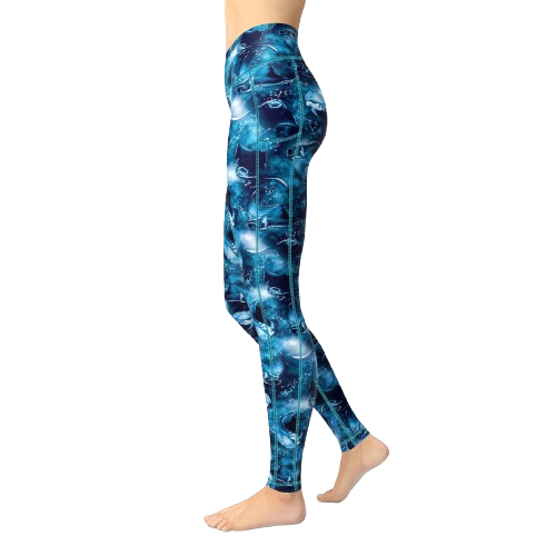 Spacefish Army Eco-Friendly Manta Mayhem Leggings