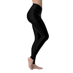 Spacefish Army Eco-Friendly Night Dive Black Leggings