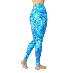 Spacefish Army Eco-Friendly Turtle Tie Dye Leggings