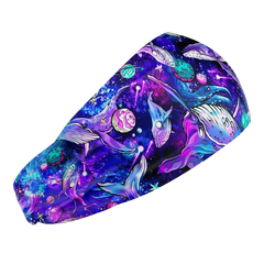 Spacefish Army Eco-friendly Cosmic Whale Scuba Head Band