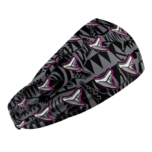 Spacefish Army Eco-friendly Tiger Shark Tribal Scuba Head Band