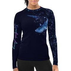 Spacefish Army Whale Shark Wonderland Contour Rashguard