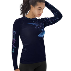 Spacefish Army Whale Shark Wonderland Contour Rashguard