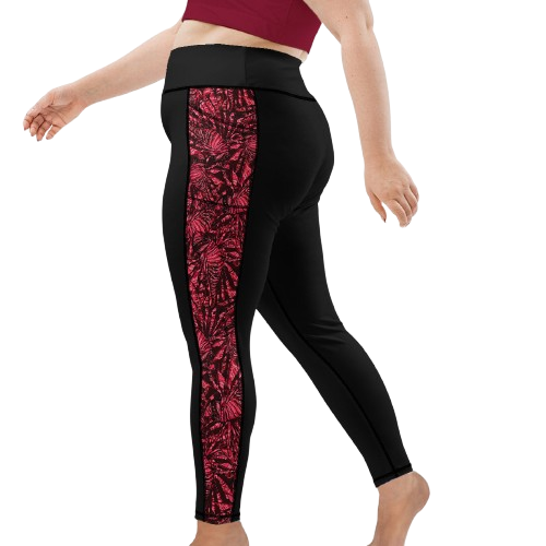 Spacefish Army Eco-Friendly Lionfish Invasion Contour Leggings