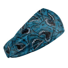 Spacefish Army Eco-Friendly Shark Camo Scuba Head Band