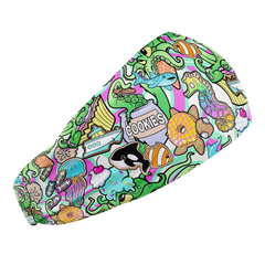 Spacefish Army Eco-friendly Candy Octopus Scuba Head Band