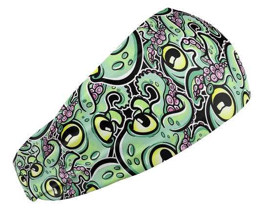 Spacefish Army Eco-friendly Cookie Octopus Scuba Head Band