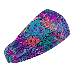 Spacefish Army Eco-friendly Coral Kaleidoscope Scuba Head Band