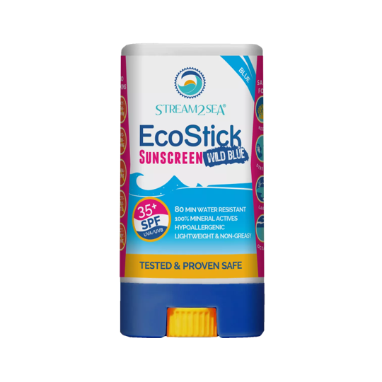 Stream2Sea EcoStick Sunscreen - Wild Blue