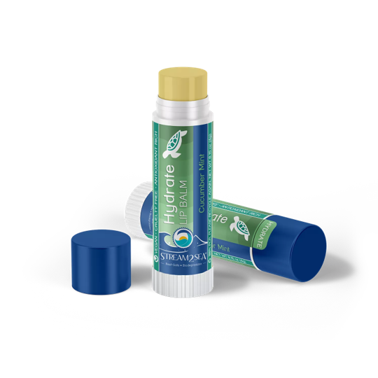 Stream2Sea Hydrate Lip Balm w/ Hemp Oil - Cucumber Mint