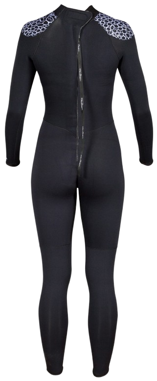 Henderson TherMaxx Women's Wetsuit - Black/Purple Back