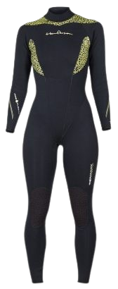 Henderson TherMaxx Women's Wetsuit - Black/Lime Front