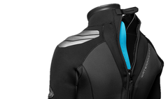 Waterproof 7mm W7 Men's Wetsuit - Back