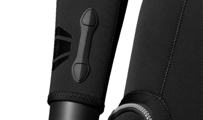 Waterproof W8 5mm Men's Front Zip Wetsuit - Computer Strap Anchor