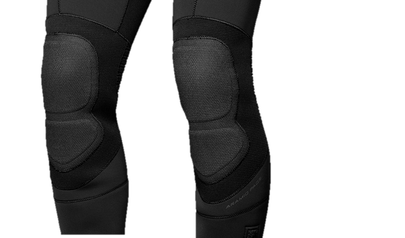 Waterproof W8 7mm Men's Front Zip Wetsuit - Knee Pads