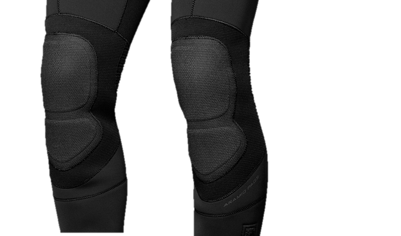 Waterproof W8 5mm Men's Front Zip Wetsuit - Knee Pads