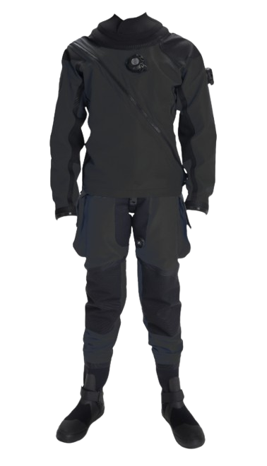 argonaut 3.0 drysuit black top black bottom