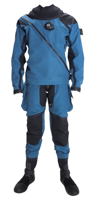 argonaut 3.0 drysuit light blue top light blue bottom