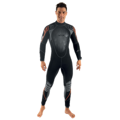 SEAC Komoda Flec 5 mm Men's Wetsuit, Full-Body Front View