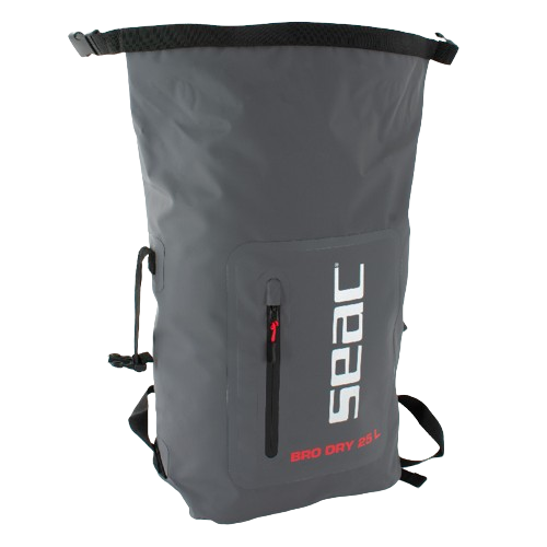SEAC Bro Dry Bag 25 Liters, Front View, Open
