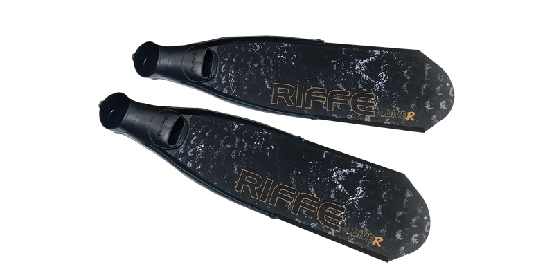 Riffe By DiveR Composite Carbon Fiber Fin Blades - Medium Stiffness