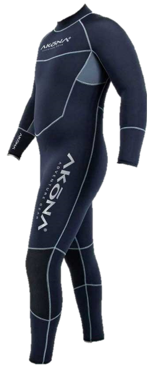Akona 7mm Men's Quantum Stretch Full Suit Wetsuit