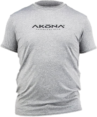 Akona Men's Short Sleeve Sun Shirt Titanium