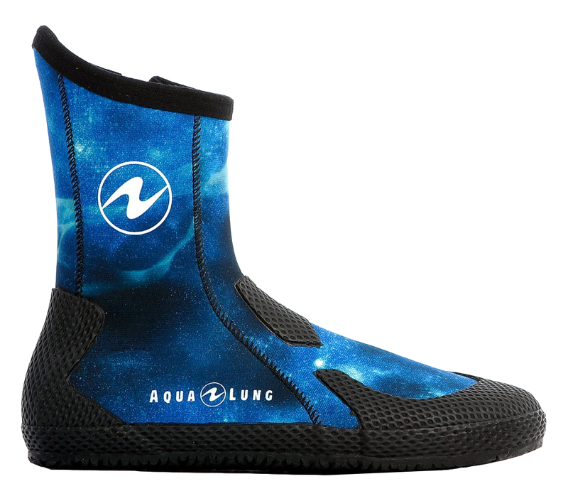Aqua Lung 5mm Superzip Boots Galaxy Blue