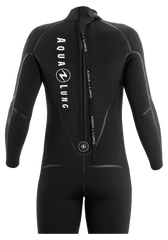 Aqua Lung Men's 3mm AquaFlex Wetsuit Black/Charcoal 