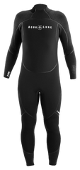 Aqua Lung Men's 7mm AquaFlex Wetsuit Black/Charcoal