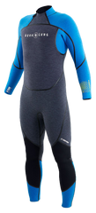 Aqua Lung Men's 7mm AquaFlex Wetsuit Grey/Blue