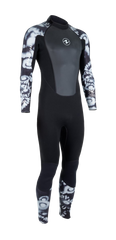 Aqua Lung Men's HydroFlex 3mm Wetsuit Black/White Camo